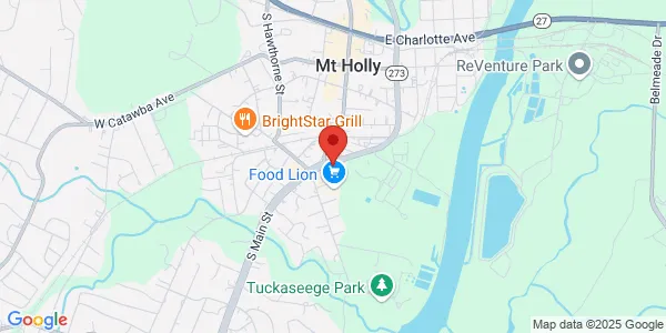 Map of 551 Highland St Mount Holly, NC 28120