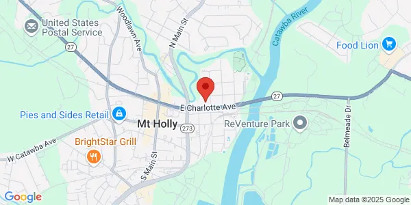 Map of 451 E Charlotte Ave Mt. Holly, NC 28120
