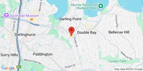 Map of 235 New S Head Rd Suite 301 Edgecliff New South Wales 2027 Australia