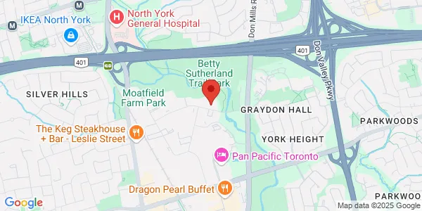 Map of 240 Duncan Mill Road Suite 804 Toronto, ON M3B 3S6 Canada