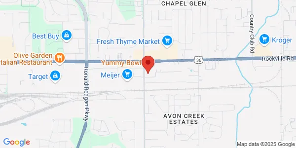 Map of 105 S Raceway Rd Ste 135 Indianapolis, IN 46231