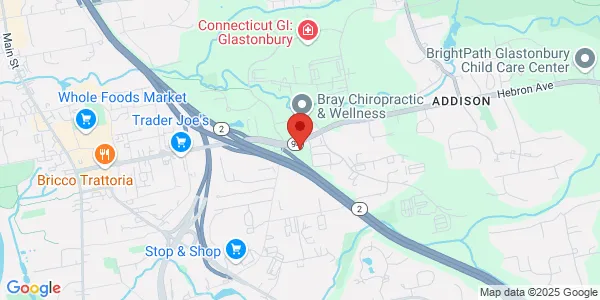 Map of 622 Hebron Ave Ste 103 Glastonbury, CT 06033