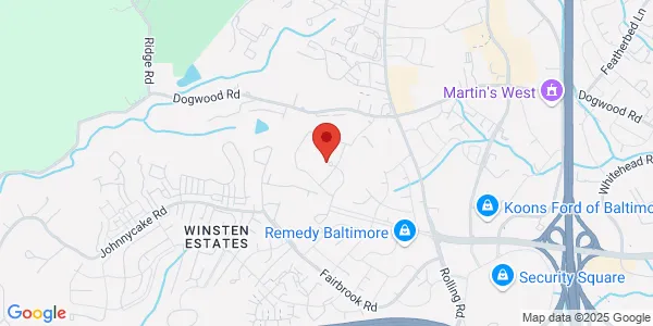 Map of 7500 Security Blvd Baltimore, MD 21244