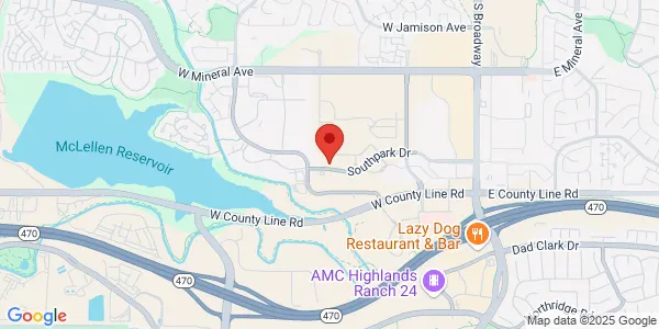 Map of 991 Southpark Dr Ste 200 Littleton, CO 80120