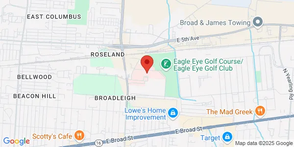 Map of 420 N James Rd Columbus, OH 43219