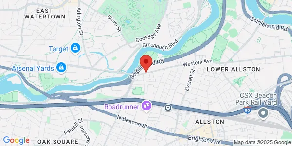 Map of 495 Western Ave Boston, MA 02135