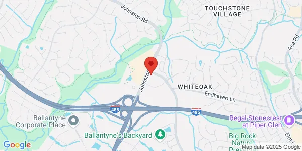 Map of 12335 N Community House Rd Ste B Charlotte, NC 28277