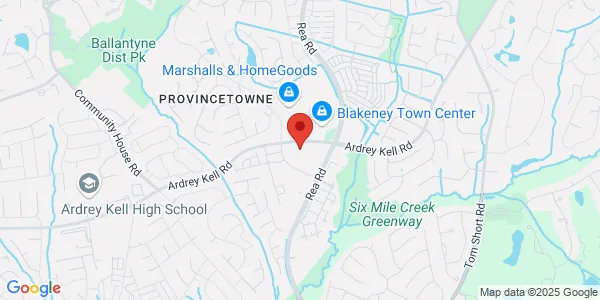 Map of 8918 Blakeney Professional Dr Ste 140 Charlotte, NC 28277