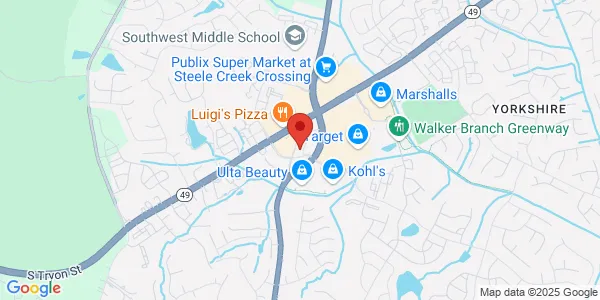 Map of 13425 Hoover Creek Blvd Ste 203 Charlotte, NC 28273