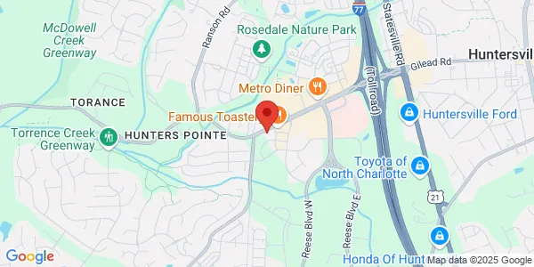 Map of 15419 Hodges Cir Ste 2 Huntersville, NC 28078