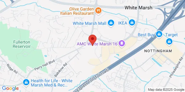 Map of 8114 Sandpiper Circle Md White Marsh, MD 21236