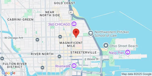Map of 211 E Chicago Ave Ste 1200 Chicago, IL 60611