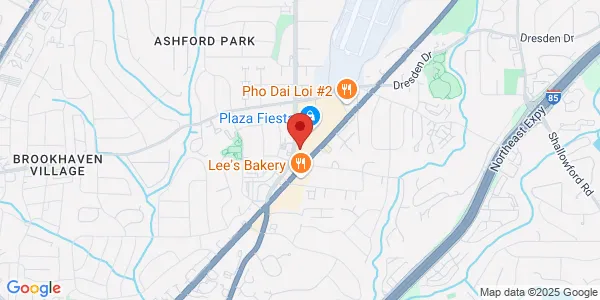 Map of 4166 Buford Hwy NE Atlanta, GA 30345