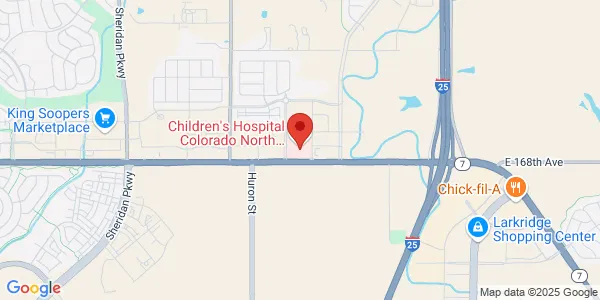 Map of 469 West State Highway 7 Broomfield, CO 80023