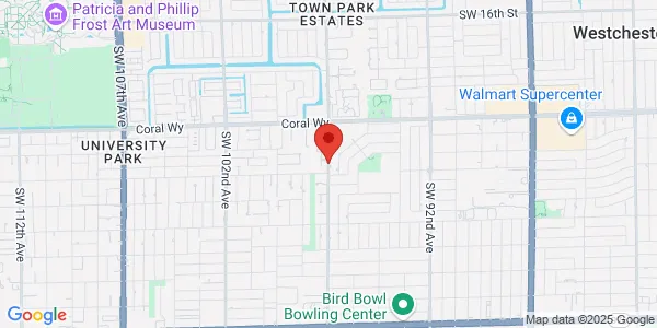 Map of 2760 SW 97th Ave Miami, FL 33165