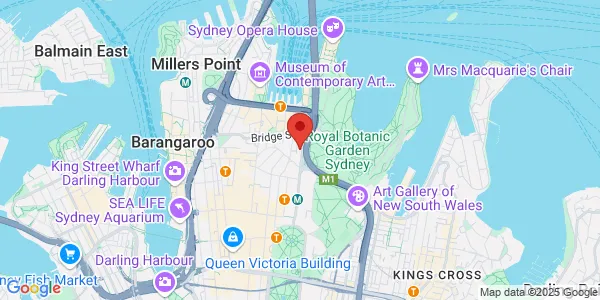 Map of 139 Macquarie St Floor 139 Sydney New South Wales 2000 Australia