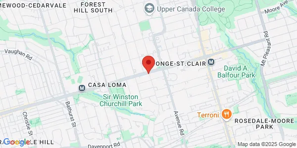 Map of 1980 Street Clair Avenue W Unit 207 Nations Fresh Foods Toronto, ON M6N 4X9 Canada