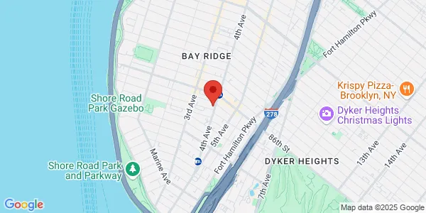 Map of 8712 4th Ave Brooklyn, NY 11209