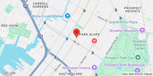 Map of 420 5th Ave Brooklyn, NY 11215