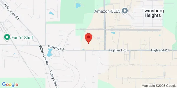 Map of 1333 Highland Rd E Ste F Macedonia, OH 44056