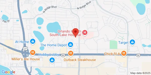 Map of 871 Oakley Seaver Dr Clermont, FL 34711