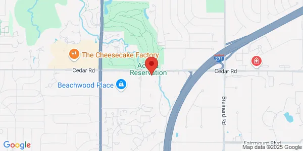 Map of 26900 Cedar Rd Beachwood, OH 44122