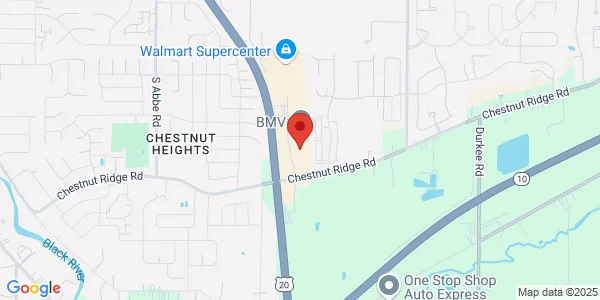 Map of 303 Chestnut Commons Dr Elyria, OH 44035