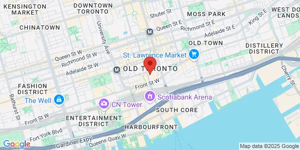 Map of 181 Bay Street 30th Floor Brookfield Place Toronto, ON M5J 2T3 Canada
