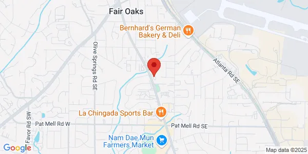 Map of 1815 S Cobb Dr SE Ste 101 Marietta, GA 30060