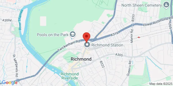 Map of Parkshot Medical Practice 18 Parkshot Richmond TW9 2RG United Kingdom