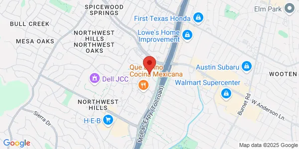 Map of 3445 Executive Center Dri Ste 250 Austin, TX 78731