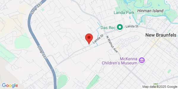 Map of 774 Landa St New Braunfels, TX 78130