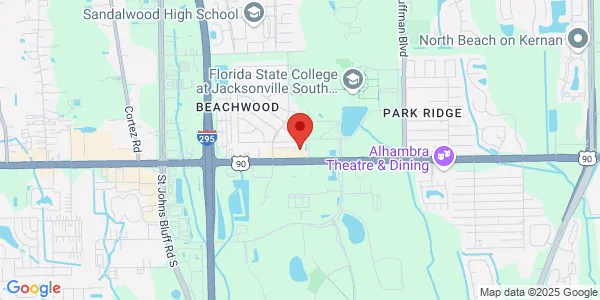 Map of 11761 Beach Blvd Ste 6 Jacksonville, FL 32246