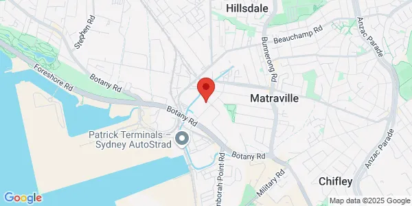 Map of 54 Raymond Ave Matraville New South Wales 2036 Australia
