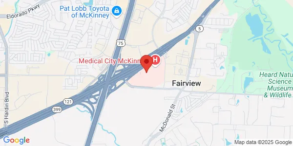 Map of 4510 Medical Center Dr Ste 214 McKinney, TX 75069