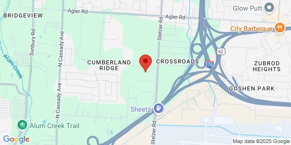 Map of 2085 Citygate Dr Columbus, OH 43219