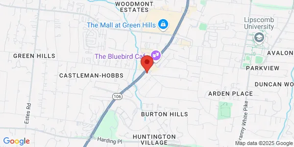 Map of 2041 Overhill Dr Ste 101 Nashville, TN 37215