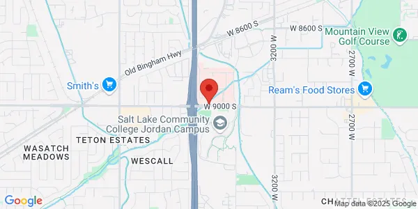 Map of 3580 W 9000th S West Jordan, UT 84088