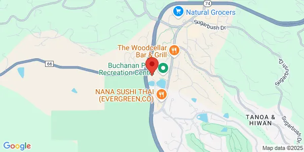 Map of 32214 Ellingwood Trl Ste 210 Evergreen, CO 80439
