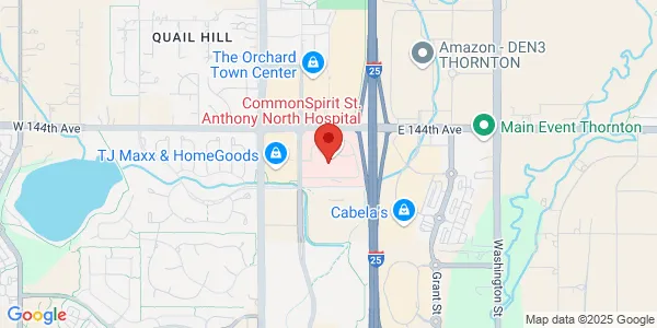 Map of 14300 Orchard Pkwy Westminster, CO 80023