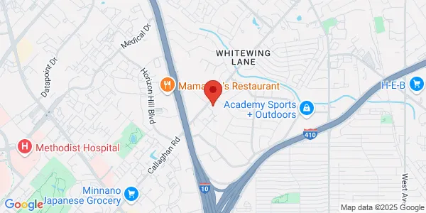 Map of 8210 Callaghan Rd San Antonio, TX 78230