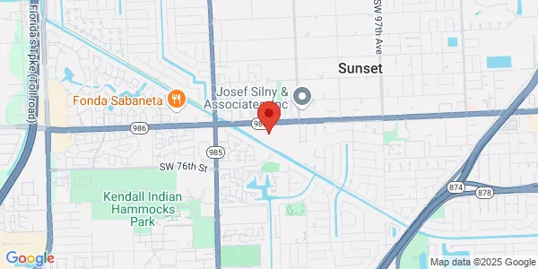 Map of 10300 SW 72nd St Ste 400 Miami, FL 33173