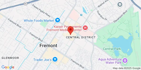 Map of 3161 Walnut Ave Fremont, CA 94538
