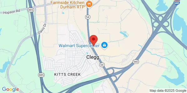 Map of 4104 Surles Ct Ste 11 Durham, NC 27703