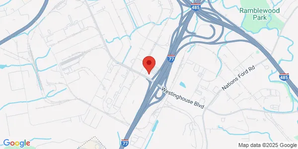 Map of 646 Westinghouse Blvd Charlotte, NC 28273