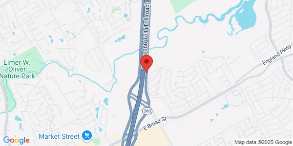 Map of 2100 N State Hgwy 360 Grand Prairie, TX 75050