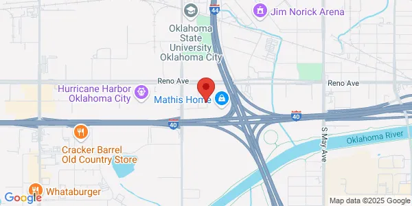 Map of 238 S Quadrum Dr Oklahoma City, OK 73108