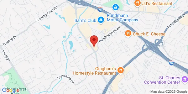 Map of 1794 Zumbehl Rd St. Charles, MO 63303