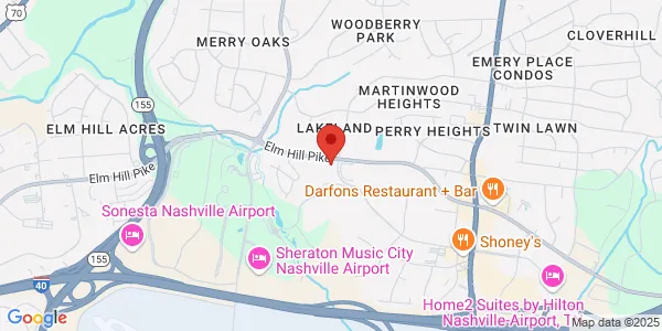 Map of 2531 Elm Hill Pike Nashville, TN 37214