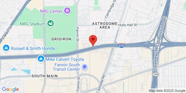 Map of 1424 S Lp W Ste 200 Houston, TX 77054
